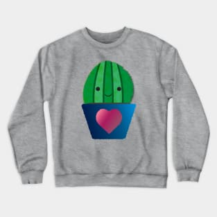 Cute Kawaii Cactus Love Crewneck Sweatshirt